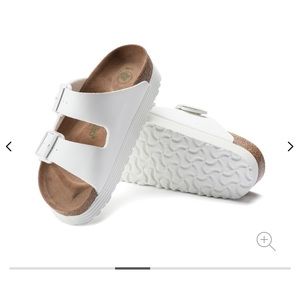 Birkenstock Arizona Platform Sandals- size 38